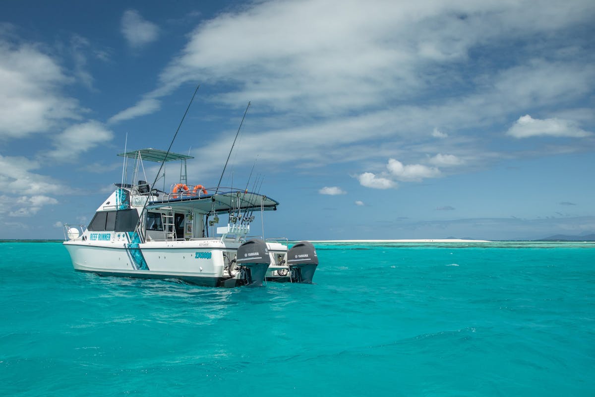 Fishing boat on the ocean